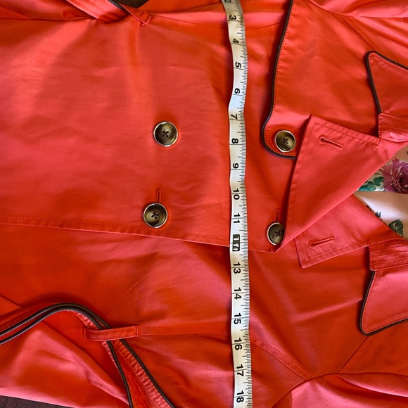 Black Rivet Women's Salmon Double-Breasted Trench Coat - Picture 7 of 9